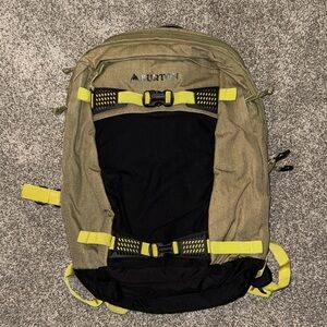 Burton Olive and Black Backpack